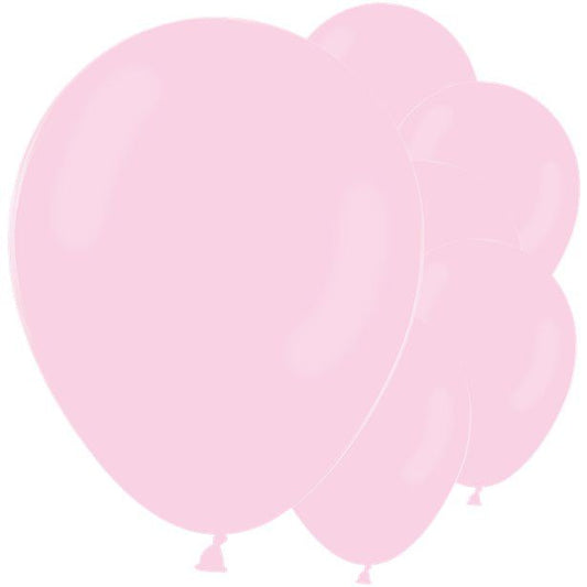 Pastel Pink Latex Balloons - 12" (10pk)