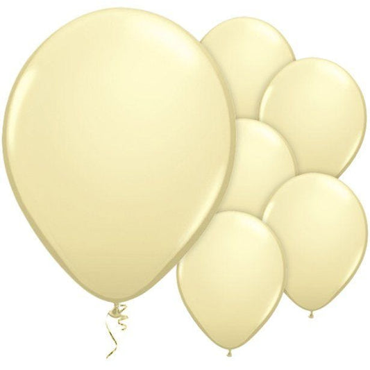 Ivory Silk Balloons - 11'' Latex (100pk)