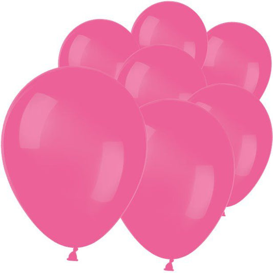 Neon Magenta Pink Mini Balloons - 5" Latex (100pk)