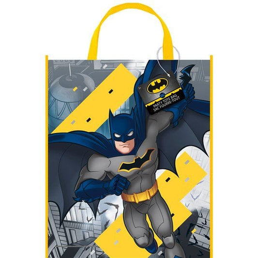 Batman Plastic Tote Bag - 33cm x 28cm