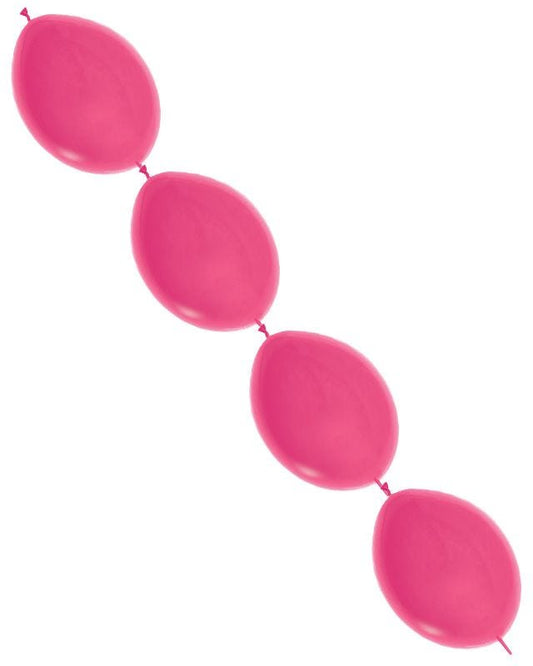 Link-o-Loon Fuchsia Balloons - 12" Latex (50pk)