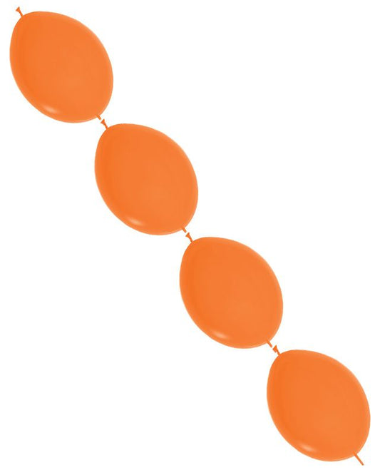 Link-o-Loon Orange Balloons - 12" Latex (50pk)