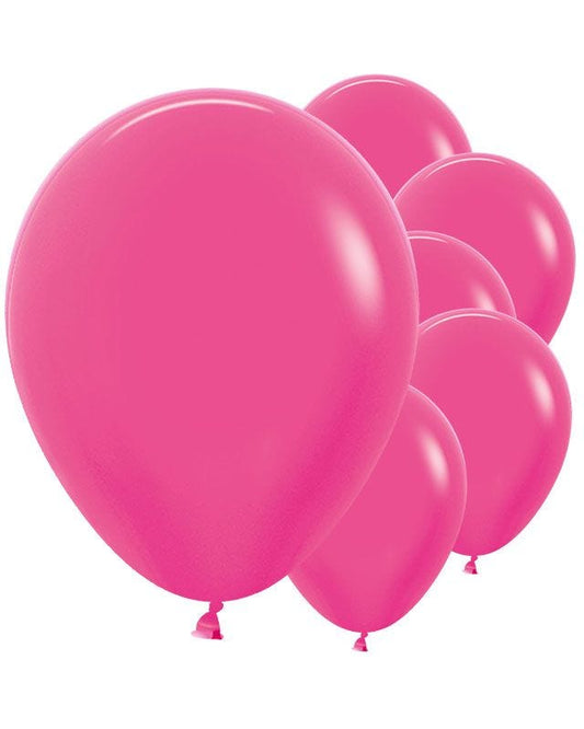 Neon Magenta Balloons - 12" Latex (50pk)