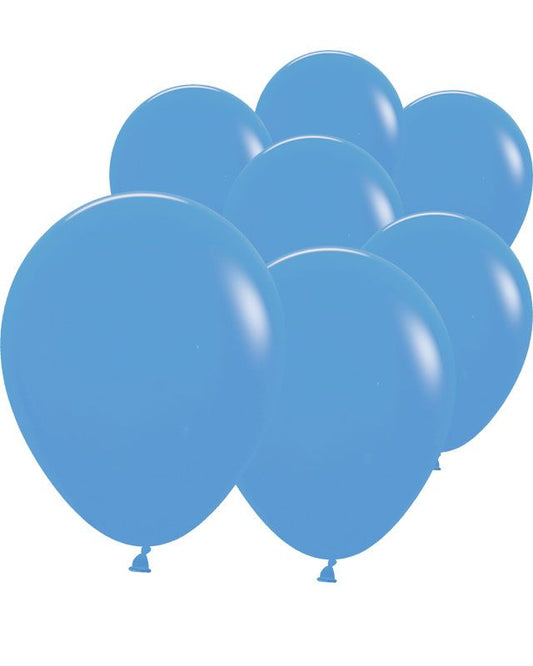 Neon Blue Mini Balloons - 5" Latex (100pk)