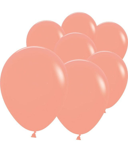 Neon Orange Mini Balloons - 5" Latex (100pk)