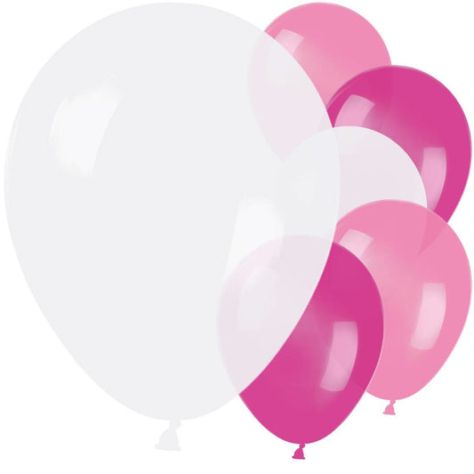 Pink & Purple Assorted Latex Balloons - 11" (10pk)