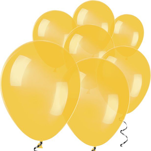 Mustard Balloons - 5" Latex (50pk)