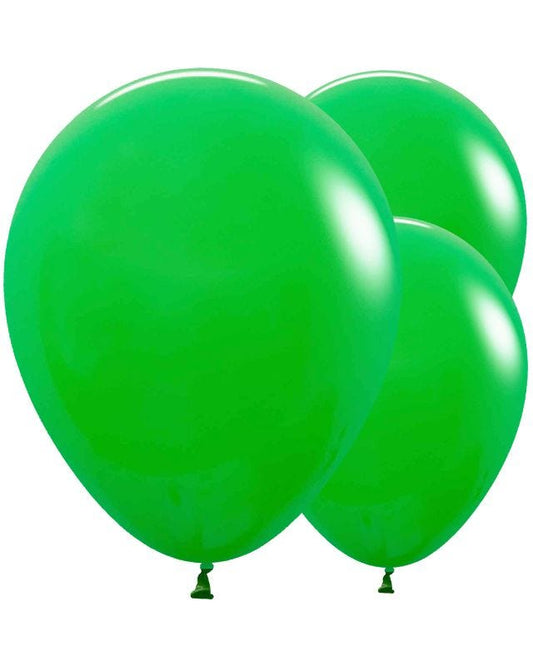 Shamrock Green Balloons - 18" Latex (25pk)
