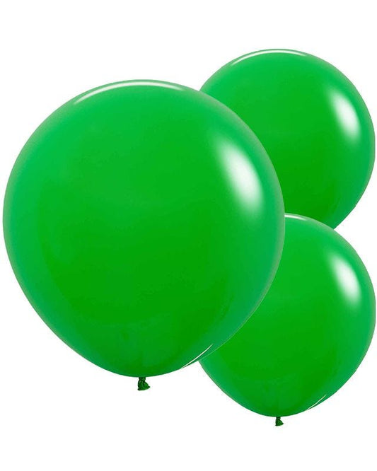 Shamrock Green Balloons - 24" Latex (3pk)