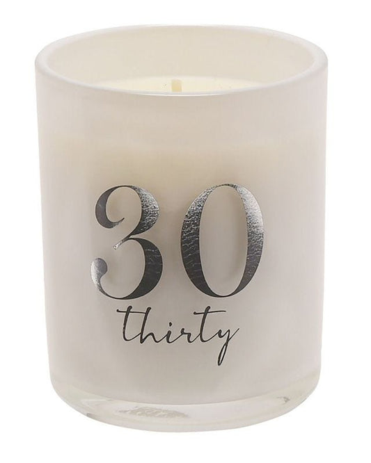 Champagne 30th Birthday Scented Candle - 120g