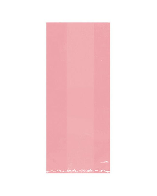 Baby Pink Small Cello Party Bags - 24cm (25pk)