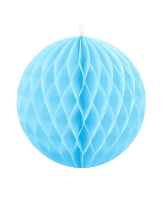 Sky Blue Honeycomb Ball - 10cm