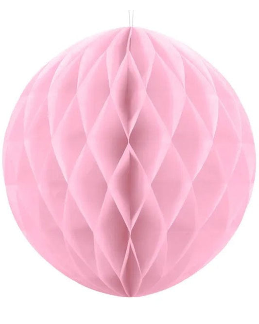 Light Pink Honeycomb Ball - 30cm