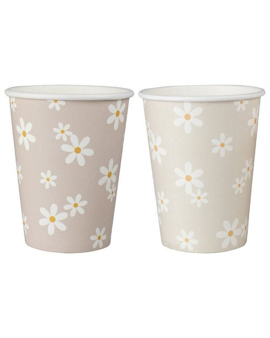 Ditsy Daisy Paper Cups (8pk)