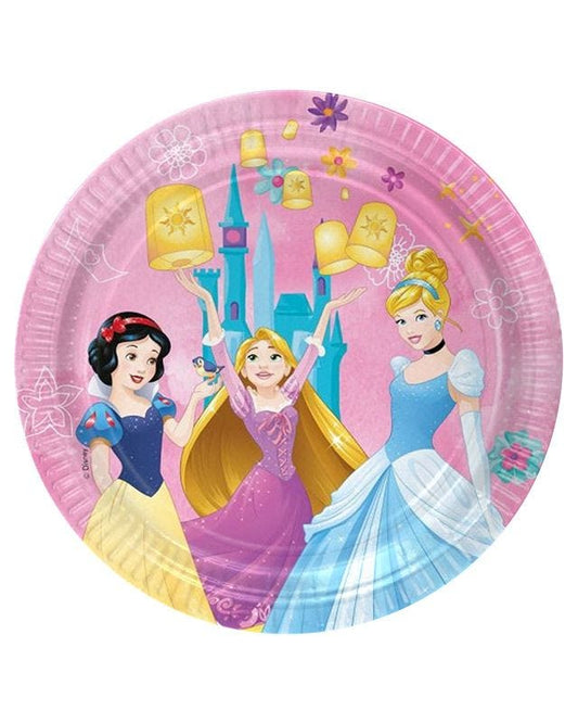 Disney Princess Live Your Story Paper Plates - 23cm (8pk)