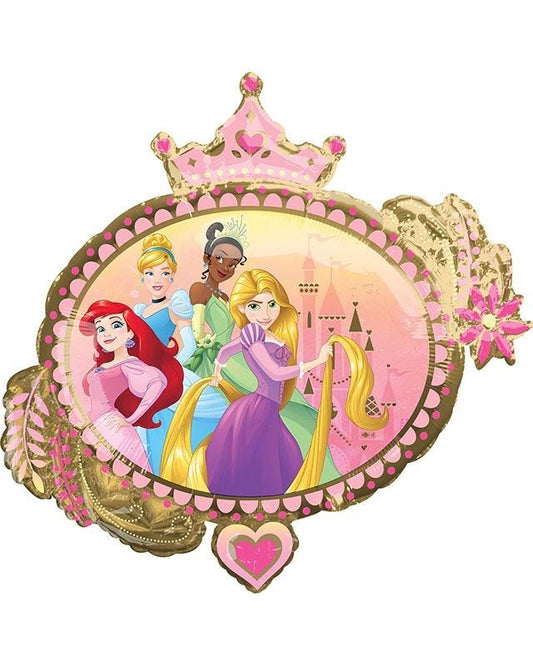 Disney Princess Once Upon A Time Supershape Balloon - 34" x 32" Foil
