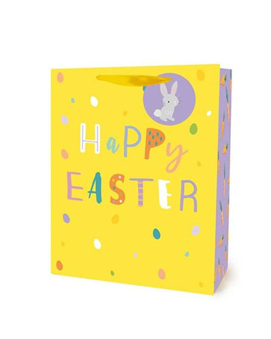 Happy Easter Bunnies Medium Gift Bag - 23cm x 18cm