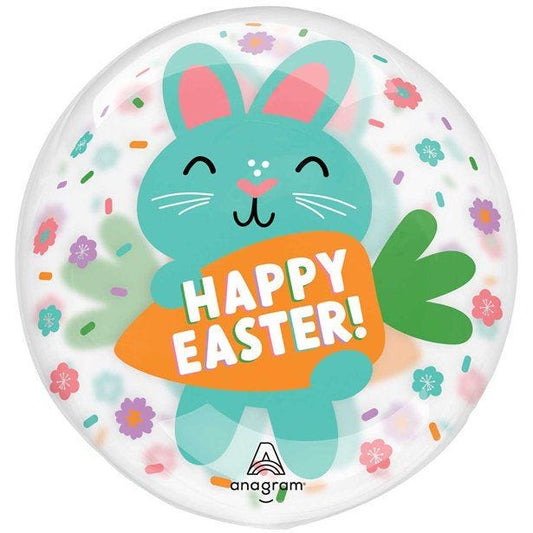 Easter Bunny Clearz Balloon - 18"