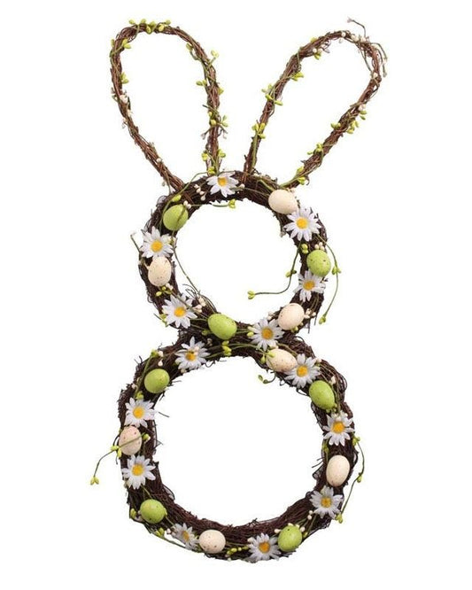 Easter Bunny Wreath - 50cm x 26cm