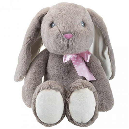 Sitting Floppy Grey Pippin Bunny Rabbit - 30cm