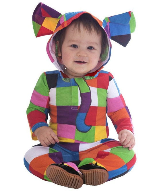 Elmer the Patchwork Elephant - Baby and Toddler Costume