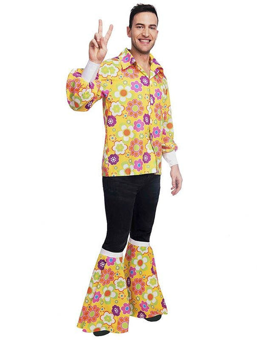 60's Flower Shirt - Adult Costume