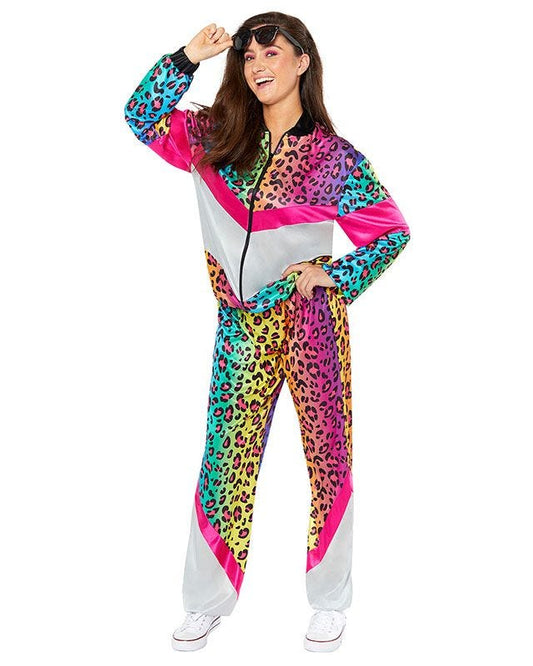 Neon Animal Shell Suit - Adult Costume