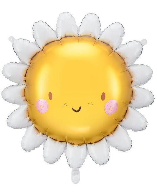 Smiley Sunshine Shape Balloon - 27.5" Foil