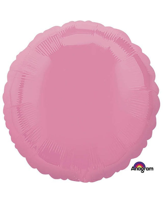 Bubblegum Pink Round Balloon - 18" Foil