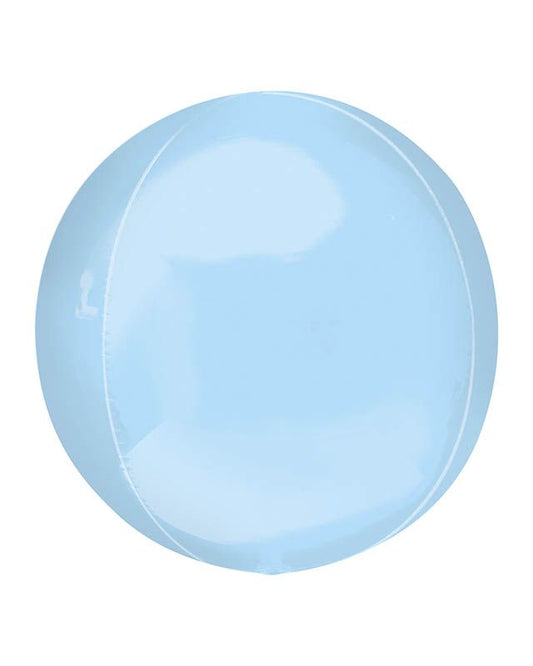 Pastel Blue Jumbo Orbz Balloon - 21" Foil