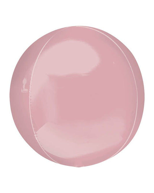 Pastel Pink Jumbo Orbz Balloon - 21" Foil