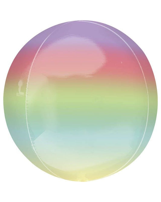 Ombre Rainbow Orbz Balloon - 16"