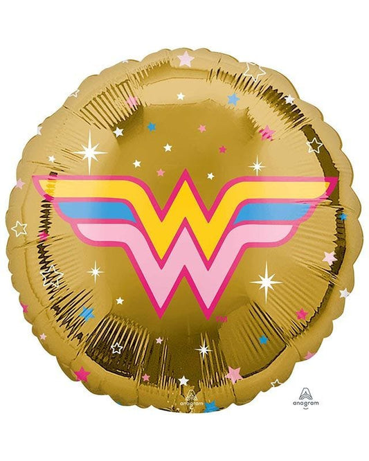 Wonder Woman Emblem Balloon - 18" Foil