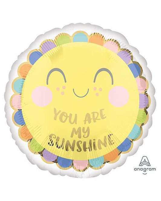 Sweet Baby You Are My Sunshine Balloon - 18" Foil