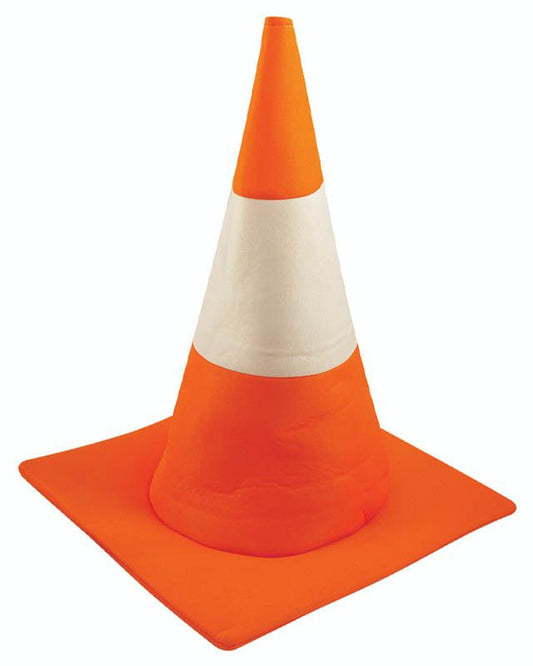 Orange Traffic Cone Hat