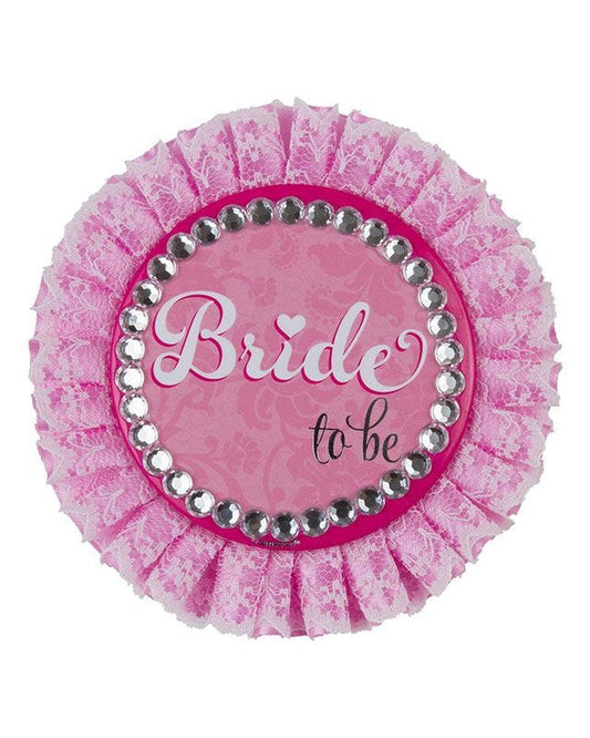 Deluxe 'Bride to Be' Badge - 11cm
