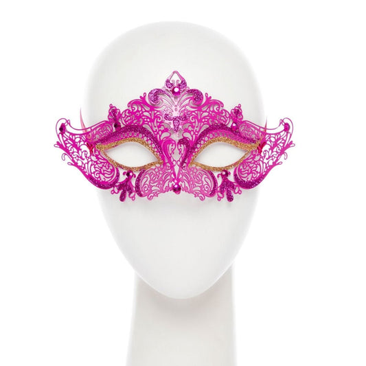Pink Glitter Mask