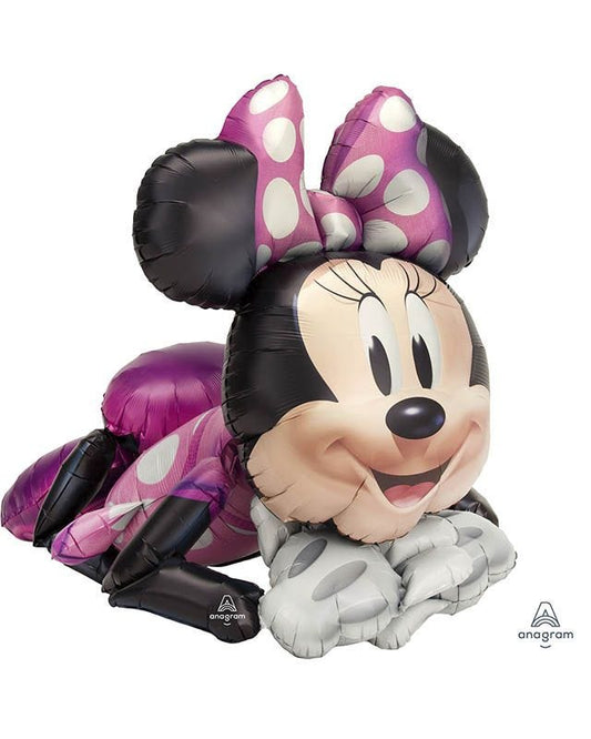 Minnie Mouse Airwalker Foil Balloon - 27" X 35"