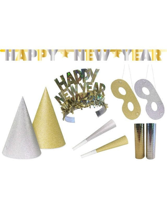 Happy New Year 27 Piece Party Set