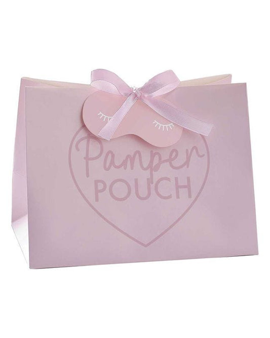 Pamper Party Pink Paper Party Bags - 20cm x 15cm (5pk)