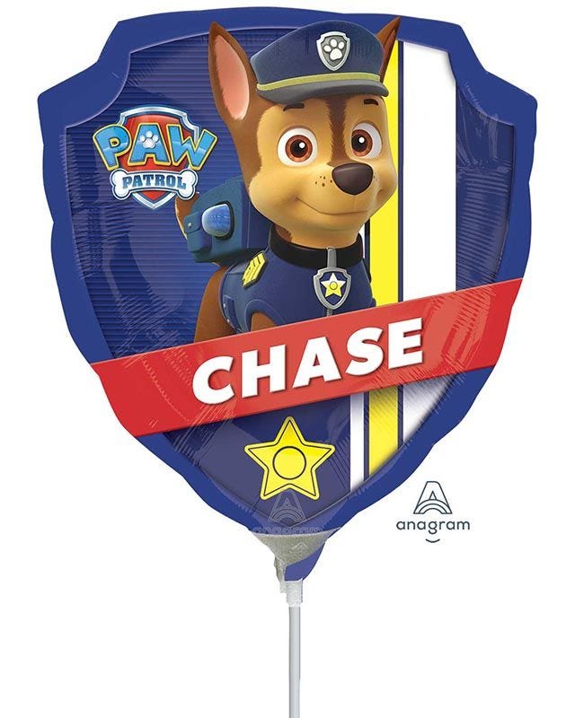 Paw Patrol Double Sided Mini Air-filled Foil Balloon