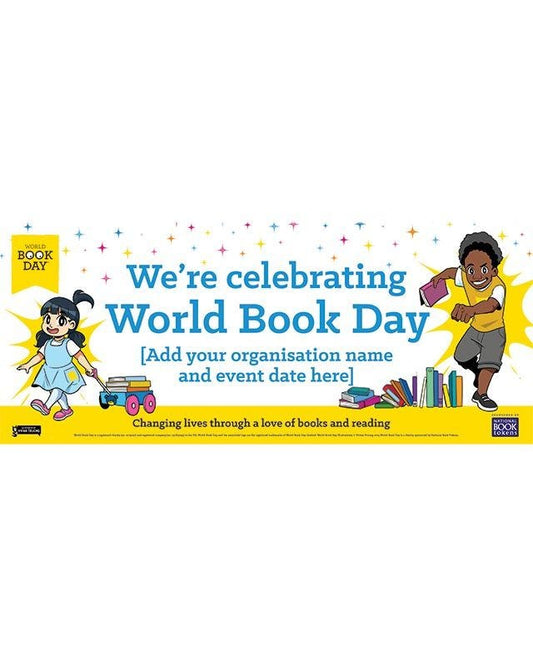 World Book Day Personalised Banner
