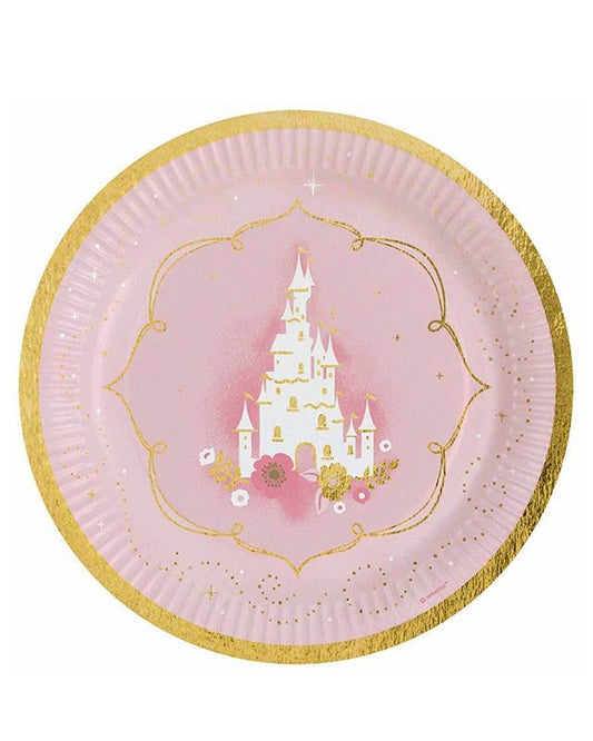 Princess for a Day Paper Plates - 23cm (8pk)
