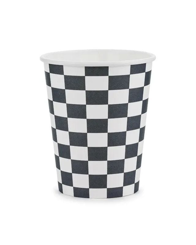 Racing Cars Party Paper Cups (6pk)