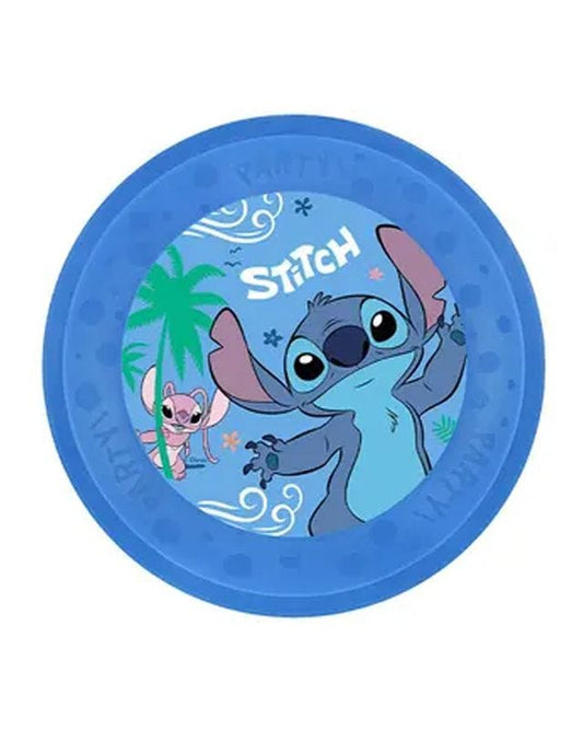 Disney Stitch Party Plastic Reuseable Plates - 21cm (4pk)
