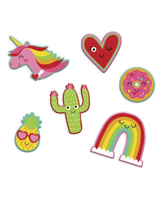 Valentines Embroided Cute Peel and Stick Patches (6pcs)