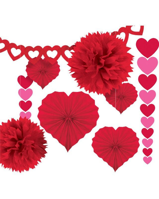 Valentines Paper Decorating Kit