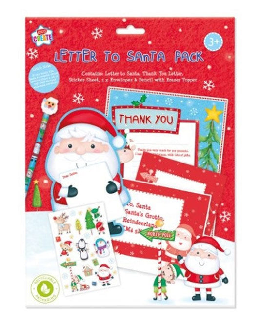 Letter to Santa with Pencil