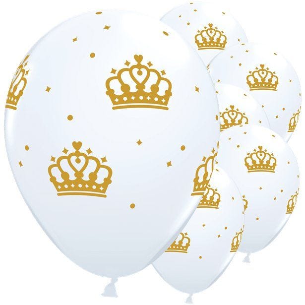 Royal Crown Balloons - 11" Latex (25pk)