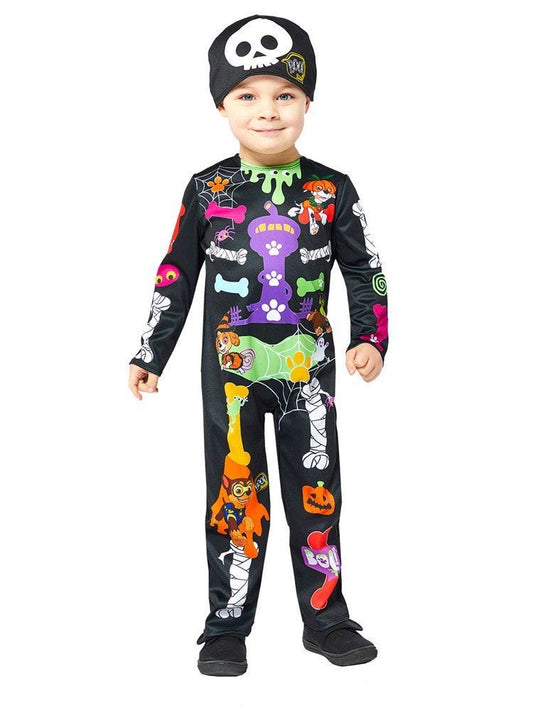 Paw Patrol Skeleton - Toddler and Child Costume
